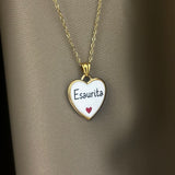 Collana Esaurita heart