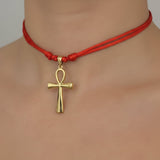 Choker Croce Ankh