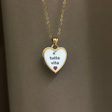 Collana È tutta vita Heart