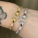 Bracciale Cuore in mano