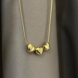 Collana Tris di cuori