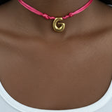 Choker Lettere Chloe Gold